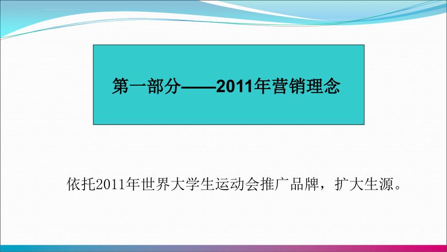 2011年度市场推广及活动策划ppt课件_第3页