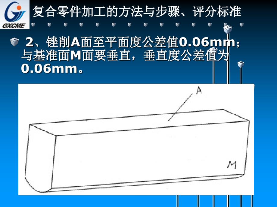 复合零件加工的方法与步骤、评分标准_第2页