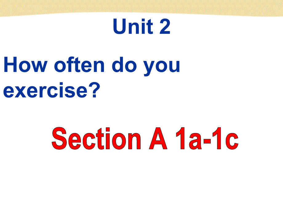 【人教版】新八年级英语上册unit2sectiona1a-1c课件_第1页