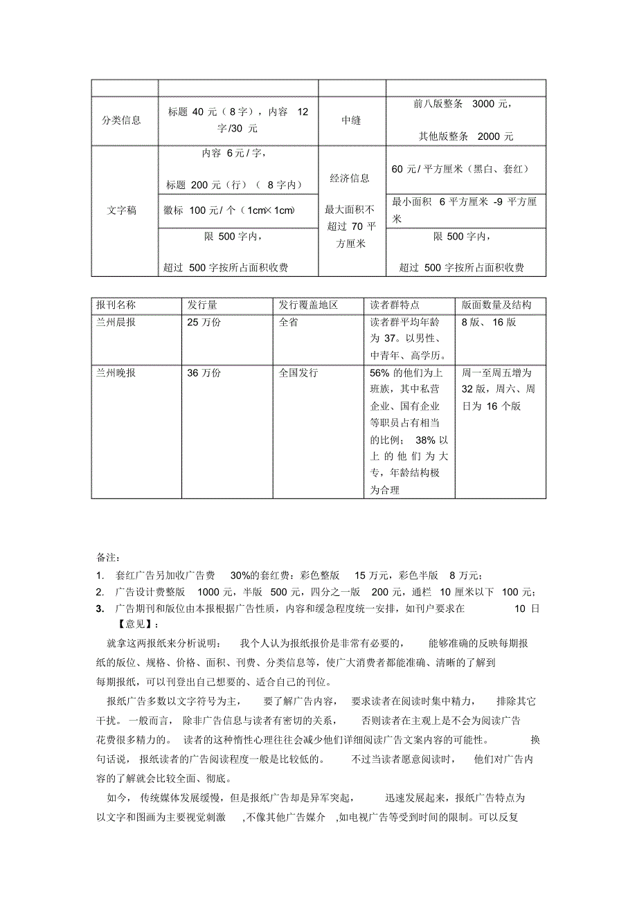 兰州市报纸电视媒体调查报告_第2页