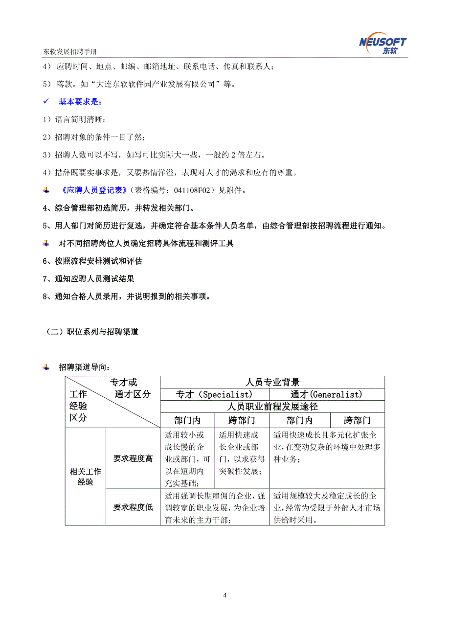 东软人力资源资料_第4页