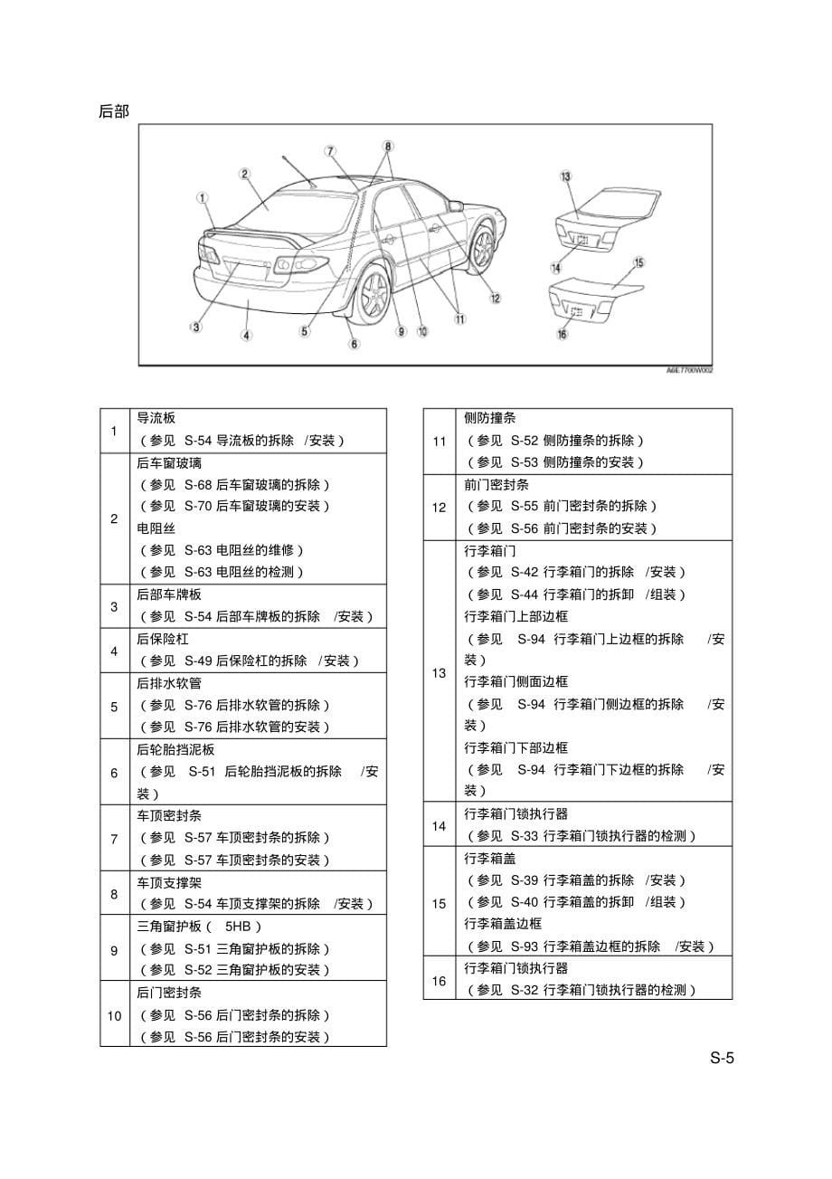 维修手册-车身系统_第5页