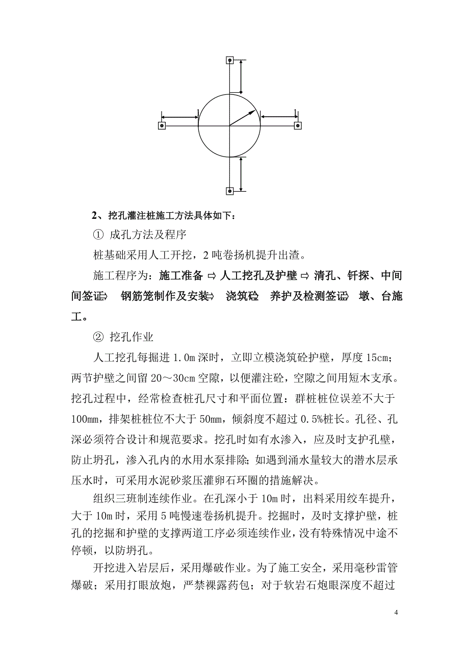 罗旗屯大桥挖孔桩施工方案1_第4页