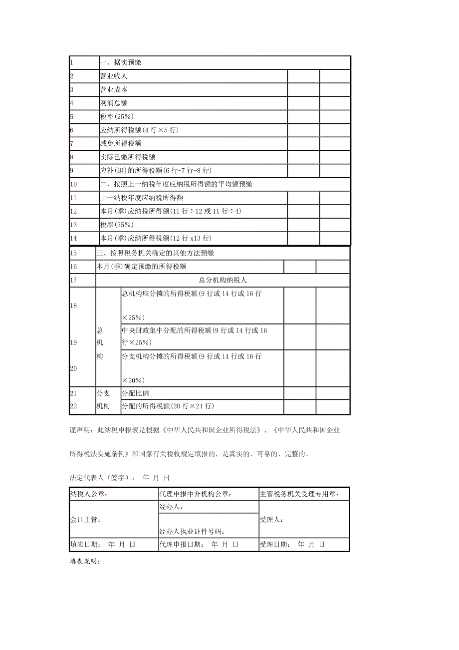 纳税申报表的填列_第2页