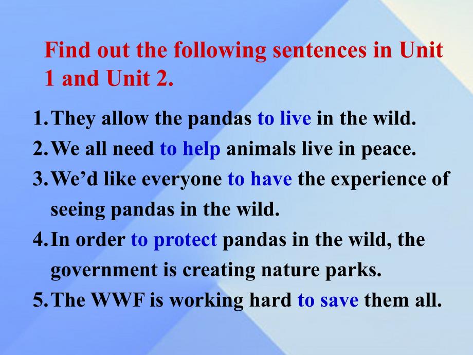 2016年秋八年级英语上册module6animalsindangerunit3languageinuse（典案三）教学案例课件（新版）外研版_第4页