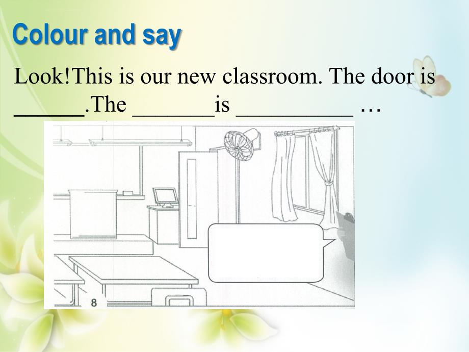 新人教pep版小学英语四年级上册优秀课件：unti1myclassroom!第五课时_第4页