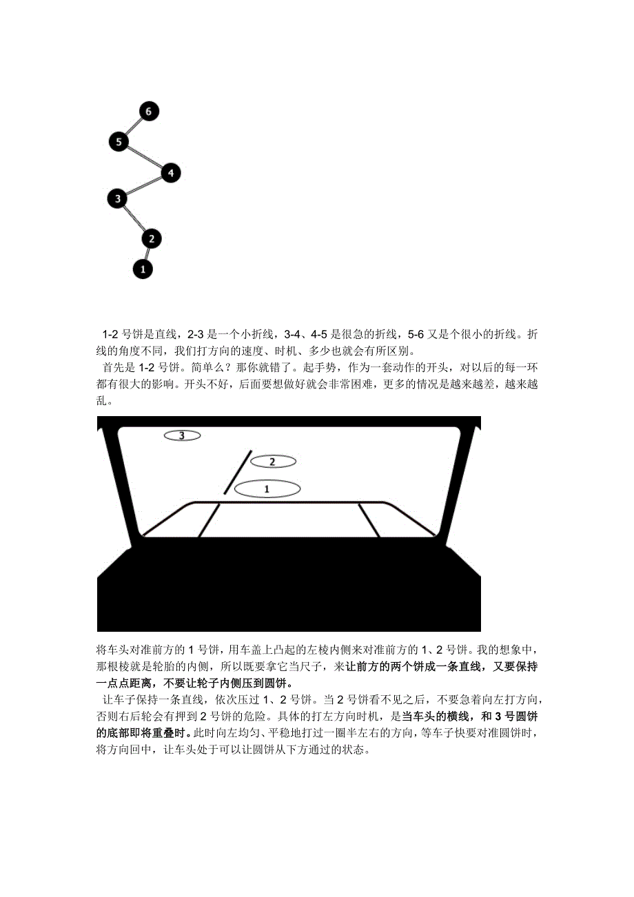 驾照场地考试之压圆饼(有图_看了肯定过的)_第2页