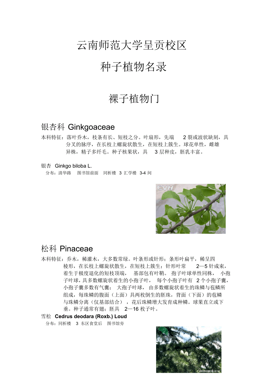 植物野外实习_第2页