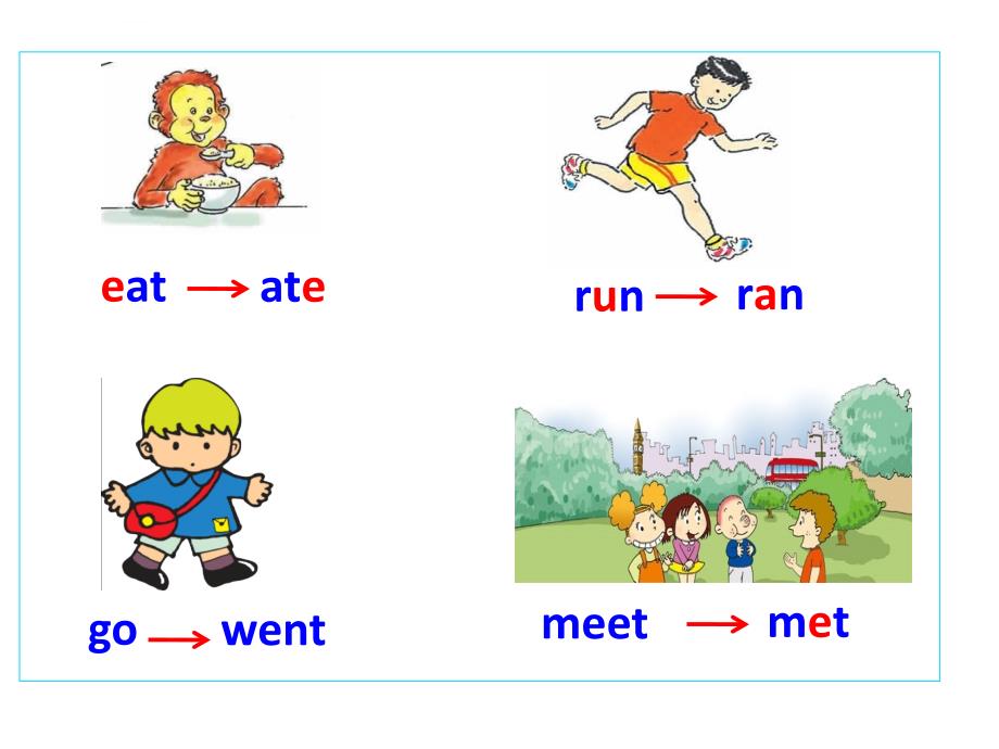 《unit1didyoucomebackyesterday课件》小学英语外研社版三年级起点五年级上册_3_第4页