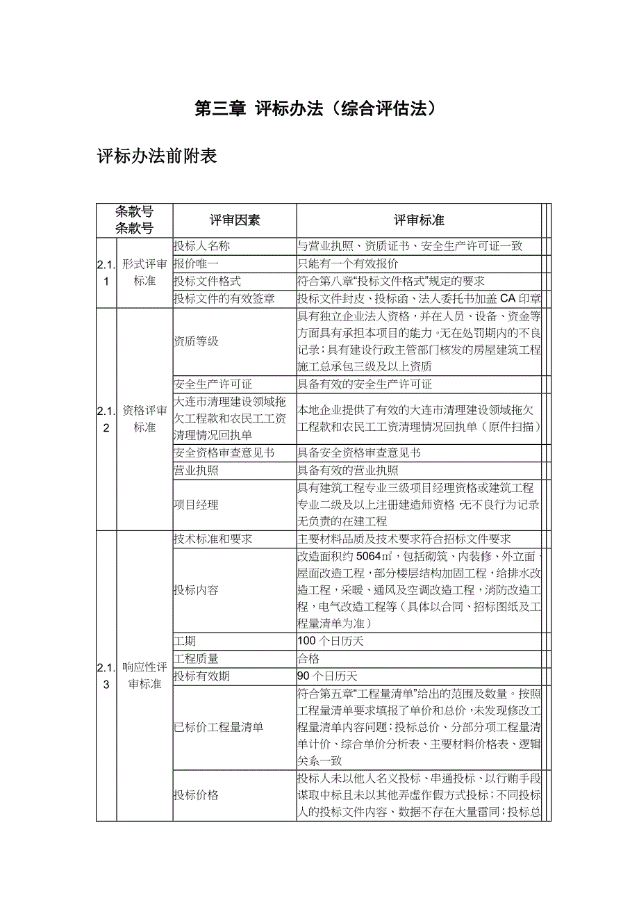 评标办法-综合评估法_第1页