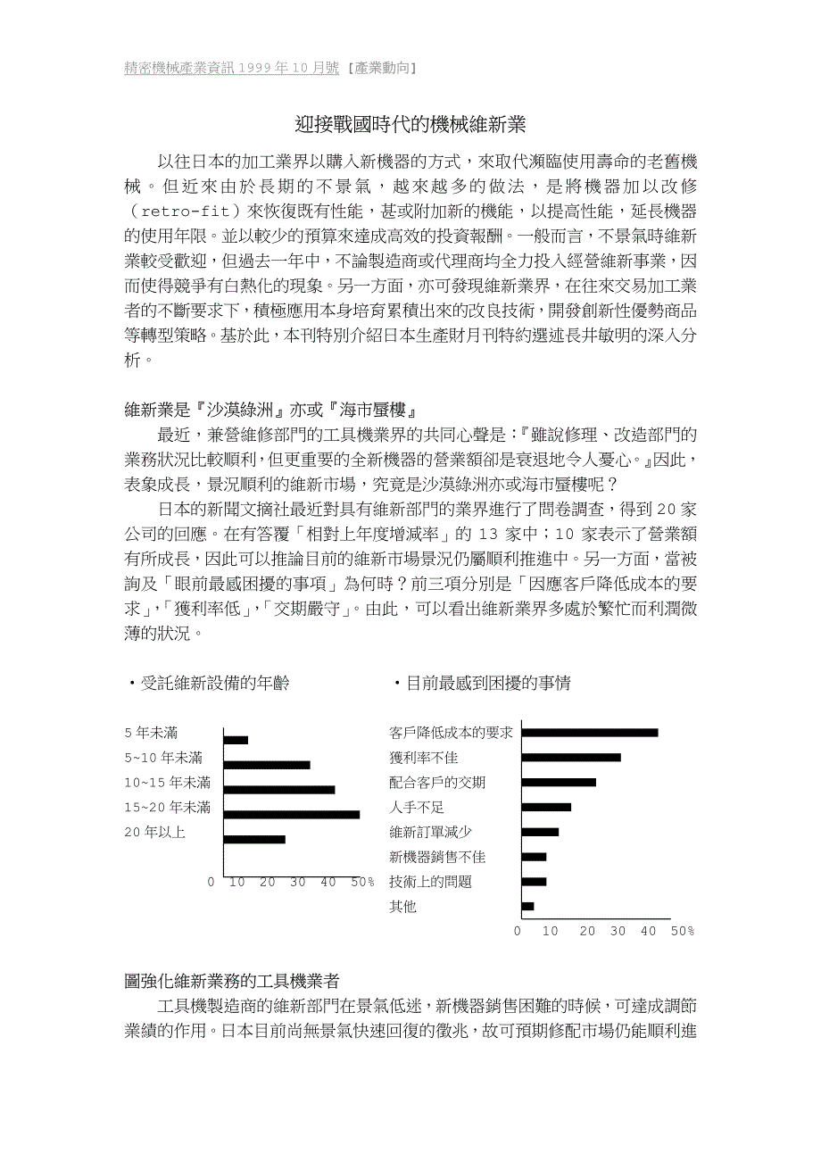 迎接战国时代的机械维新业_第1页