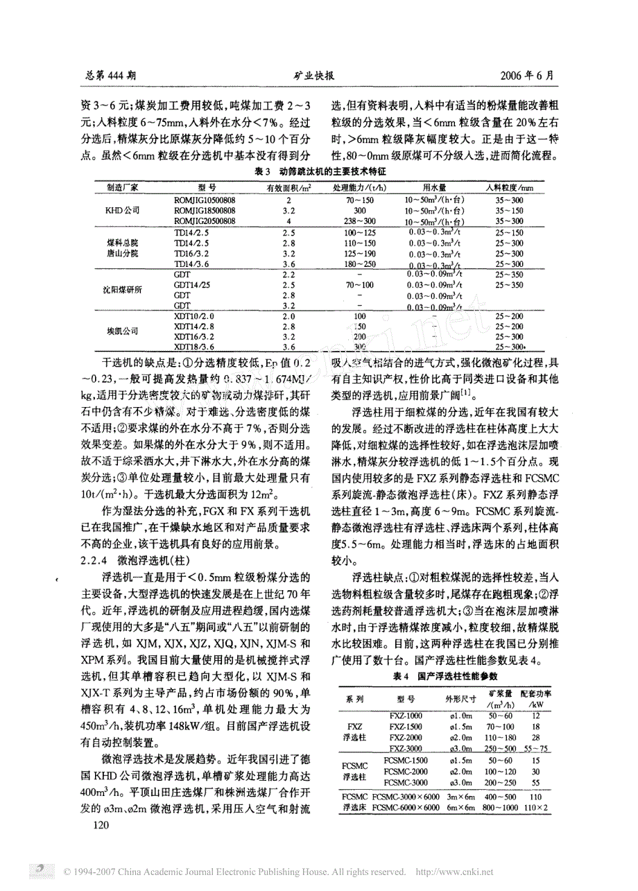 选煤专用设备国内外现状与发展趋势_第4页