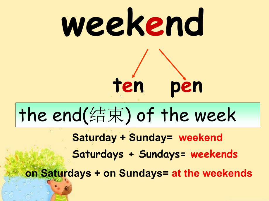 《unit8attheweekends课件》小学英语牛津苏教版五年级下册_2_第4页