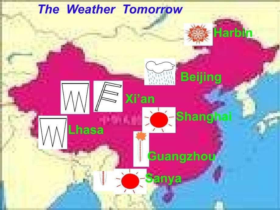 《unit2itwillsnowinharbin课件》小学英语外研社2011课标版三年级起点六年级下册课件_4_第5页