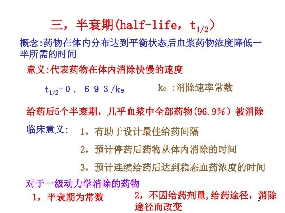 药物代谢动力学1课件_第5页