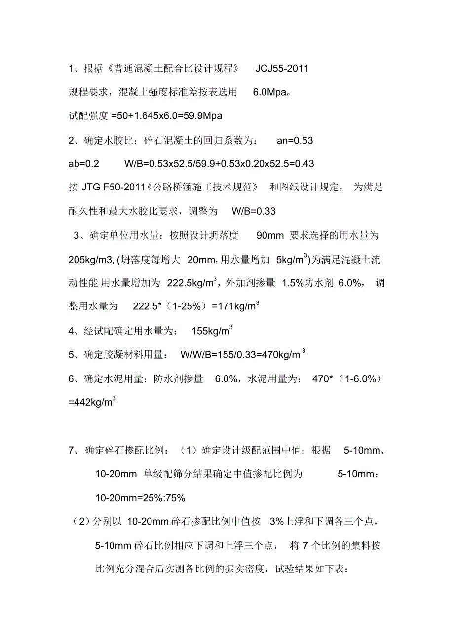 C50F250普通混凝土设计说明堆积密度法-副本-副本_第3页