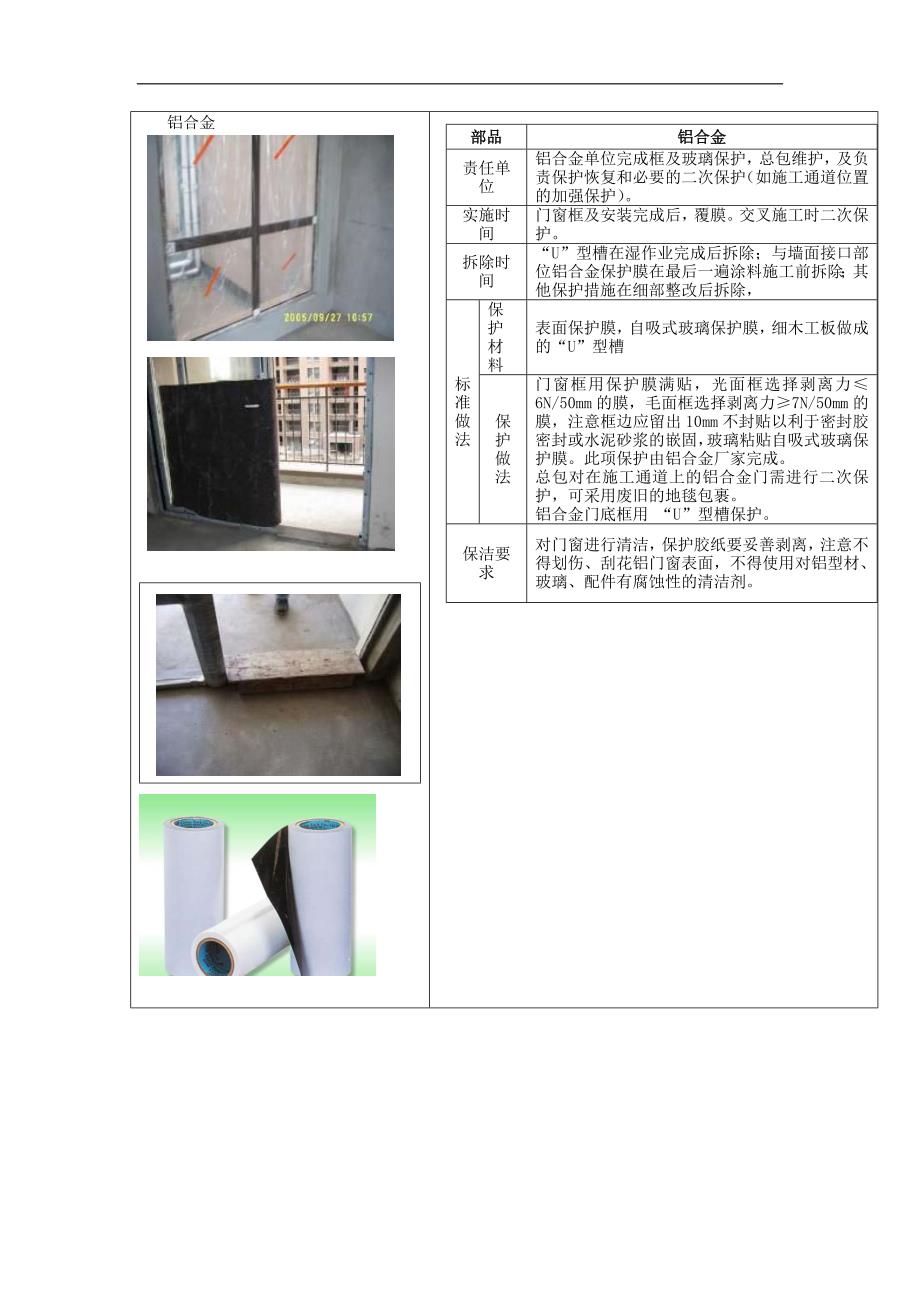 精装房施工期间成品保护标准做法_第2页