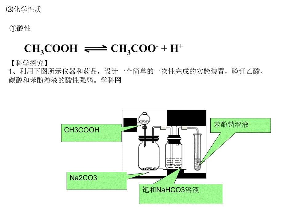 宝典人教版高中化学选修五《羧酸和酯》课件_1_第5页