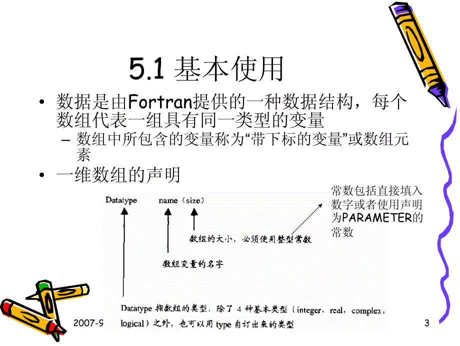 fortran经典课件-chp5数组_第3页