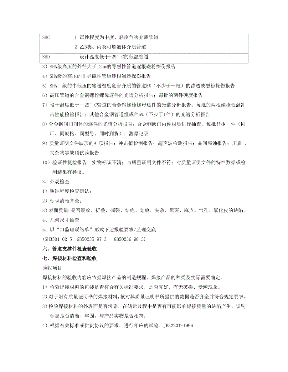 工艺管线安装工序详细流程及相关要求_第3页