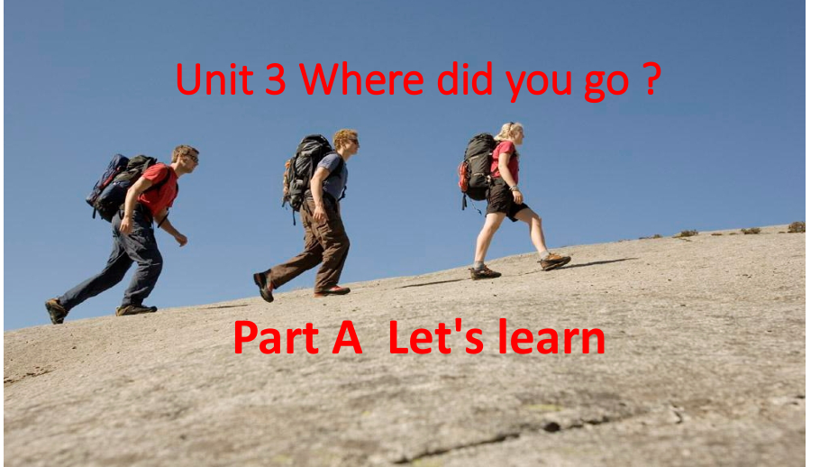 小学六年级下册英语《unit3wheredidyougopartaletslearn》课件_1_第1页