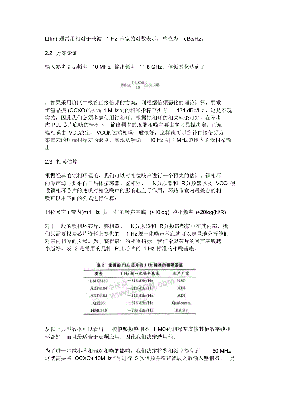 Ku波段低相噪频率源的研制_第2页