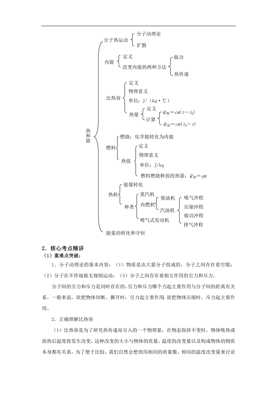 中考复习人教版物理++++第10讲++热和能_第2页