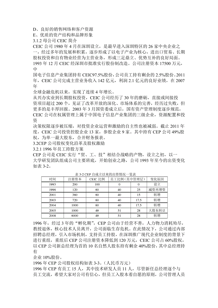 CEP公司股权激励实施效果及可持续激励措施_第2页