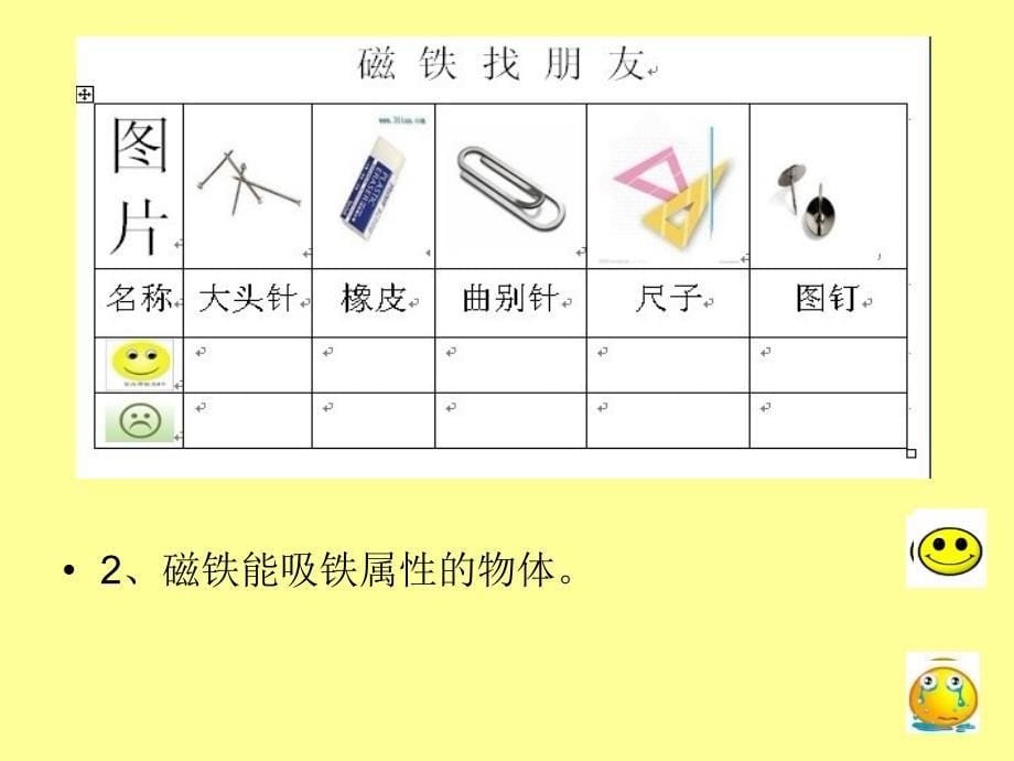 青岛版科学三年级《有趣的磁铁》课件_第5页