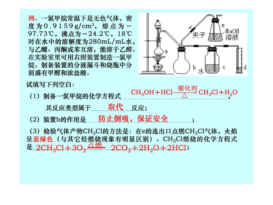 2011年高考化学专题复习课件：有机物的制备_第4页