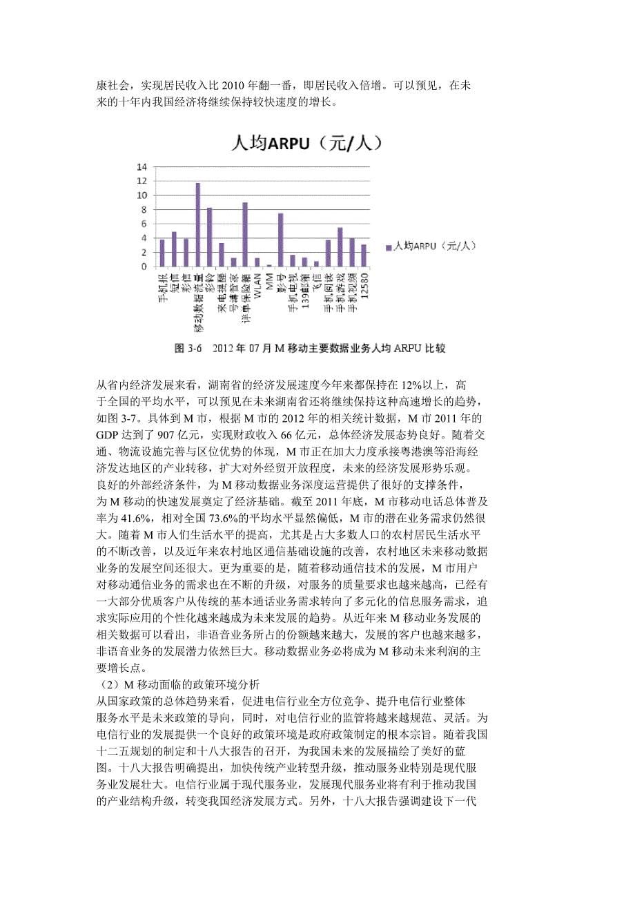 3G时代M市移动通信分公司数据业务深度运营策略_第5页