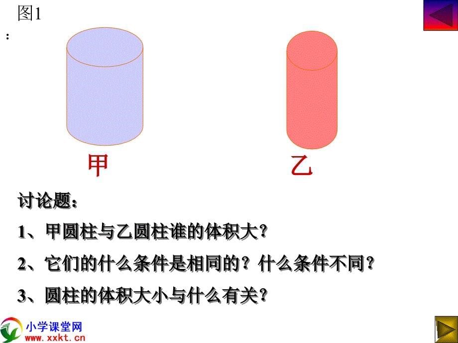 六年级数学下册《圆柱的体积》ppt课件之六（冀教版）_第5页