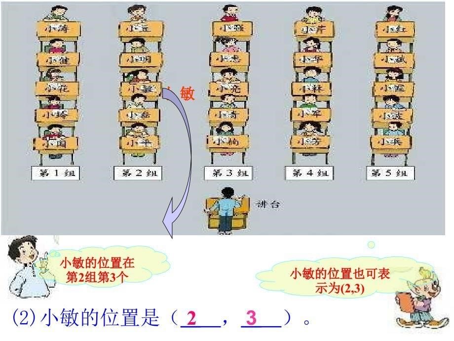 北师大版四年级数学上册《位置与方向》ppt课件_第5页