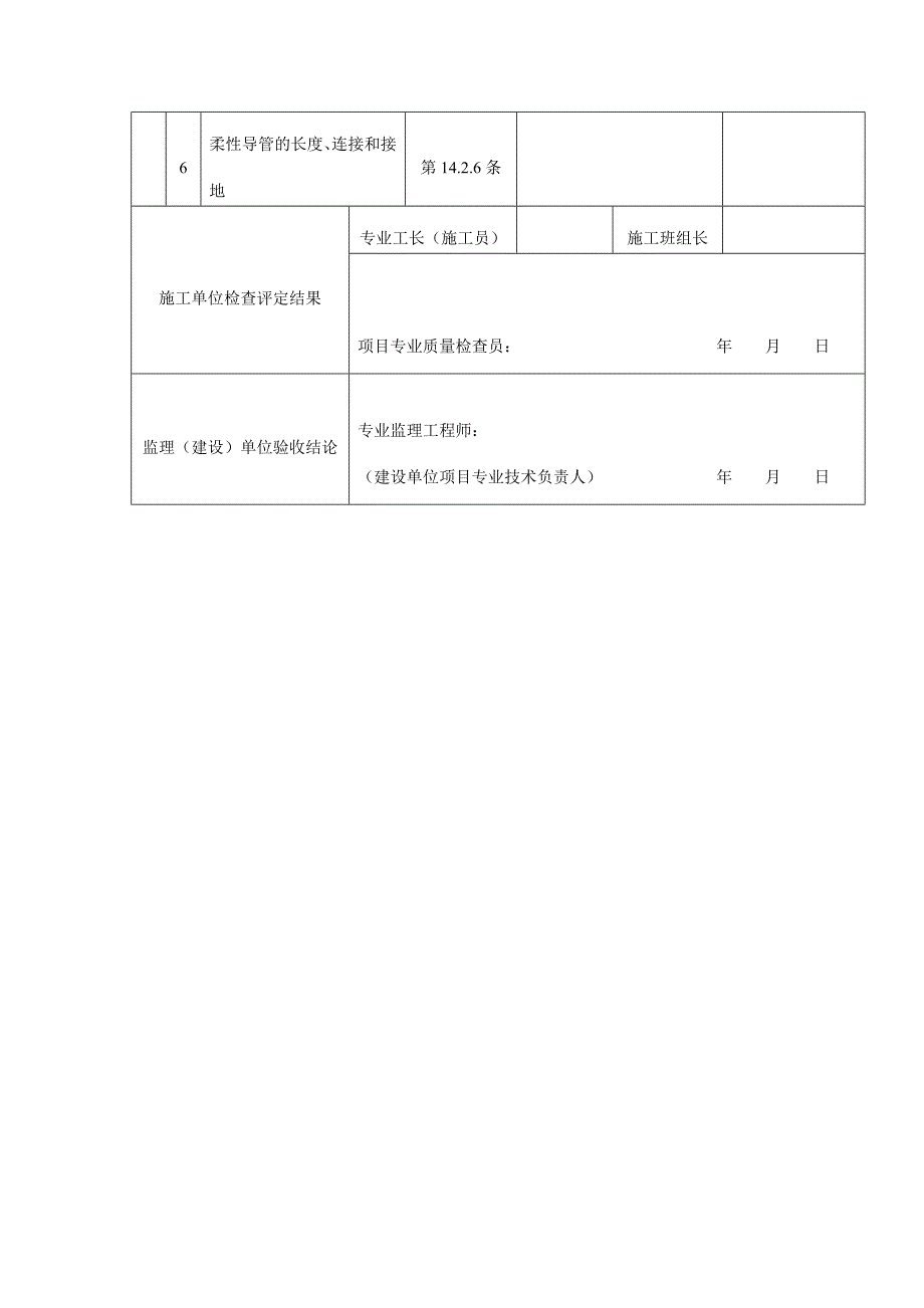 电线导管、电缆导管和线槽敷设工程（室外）检验批质量验收记录_第2页