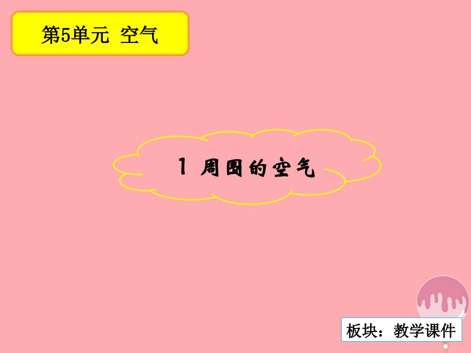 三年级科学上册51周围的空气课件2湘教版_第1页