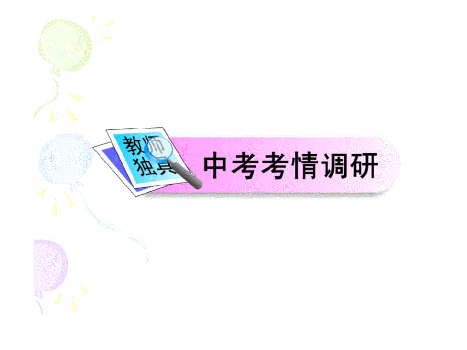 2011年九年级数学中考复习精品课件第30讲数据收集、整理与描述_第3页