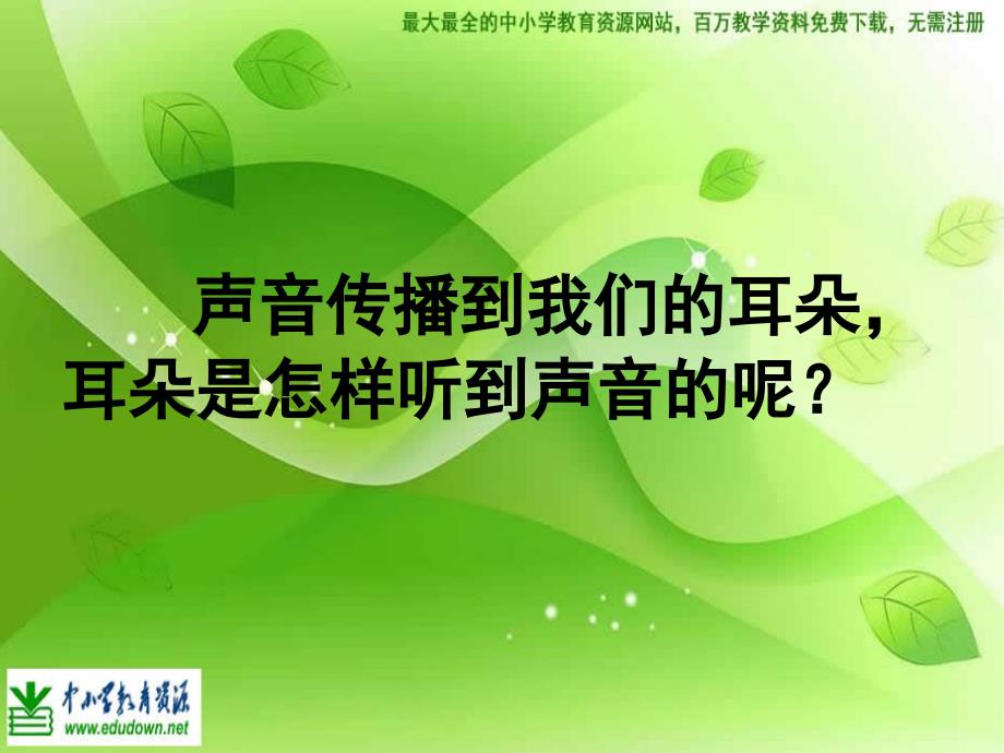 苏教版科学四上《我们是怎样听到声音的》课件三_第2页