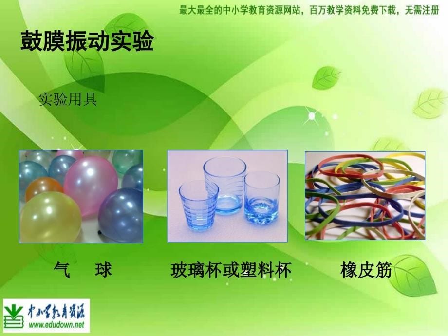 苏教版科学四上《我们是怎样听到声音的》课件三_第5页