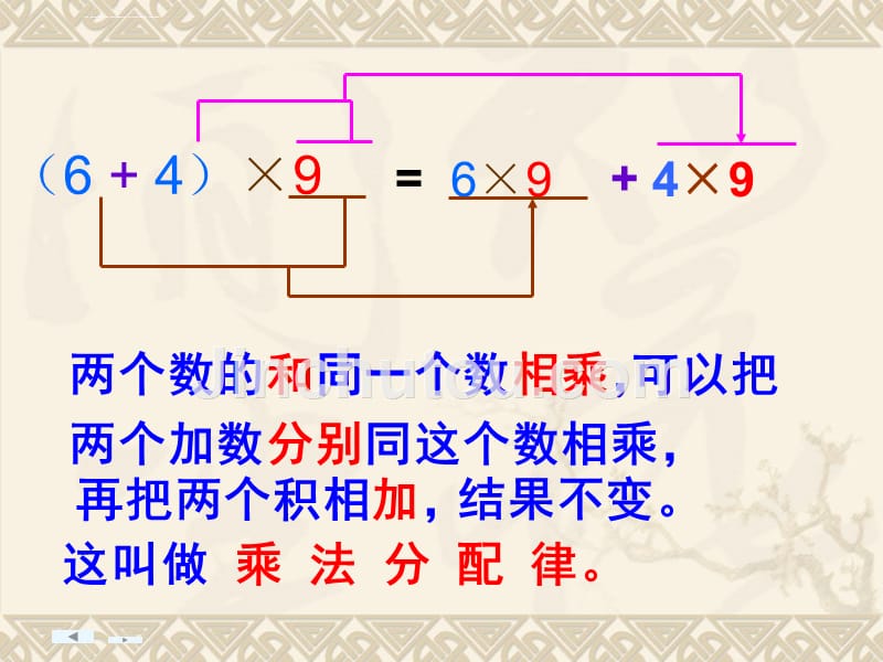 《运算律课件》小学数学北师大版四年级上册_第3页