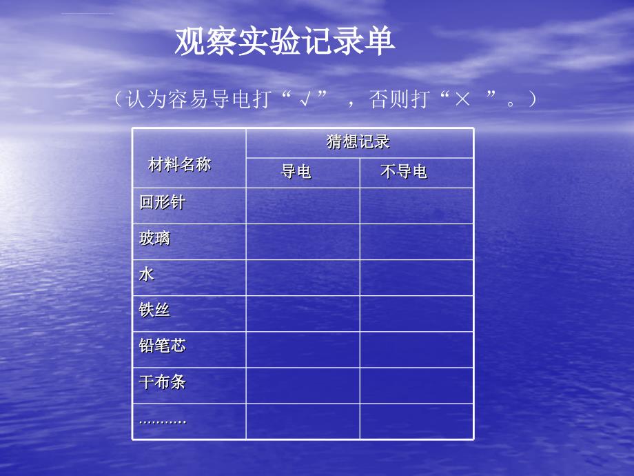 组李永东五年级科学上册《导体与绝缘体》ppt课件_第3页