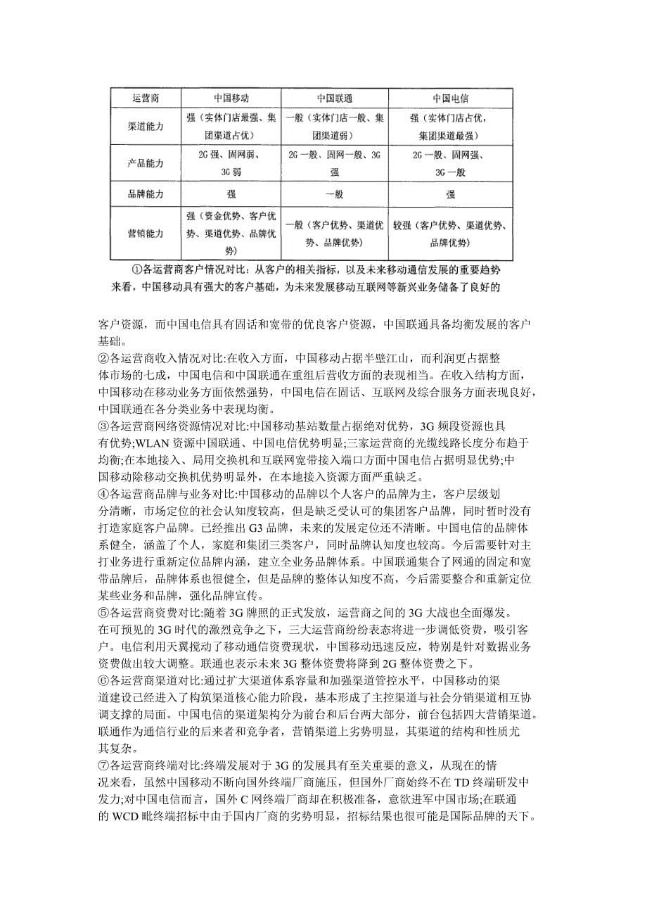 中国联通连云港分公司WCDMA营销策略_第5页