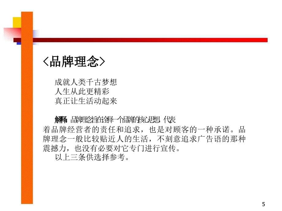 华南mall品牌规划及广告基本策略_第5页