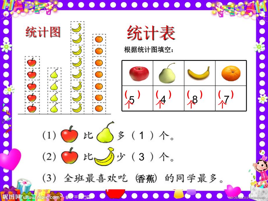 最喜欢的水果北师大版小学数学一年级上册课件_8_第4页