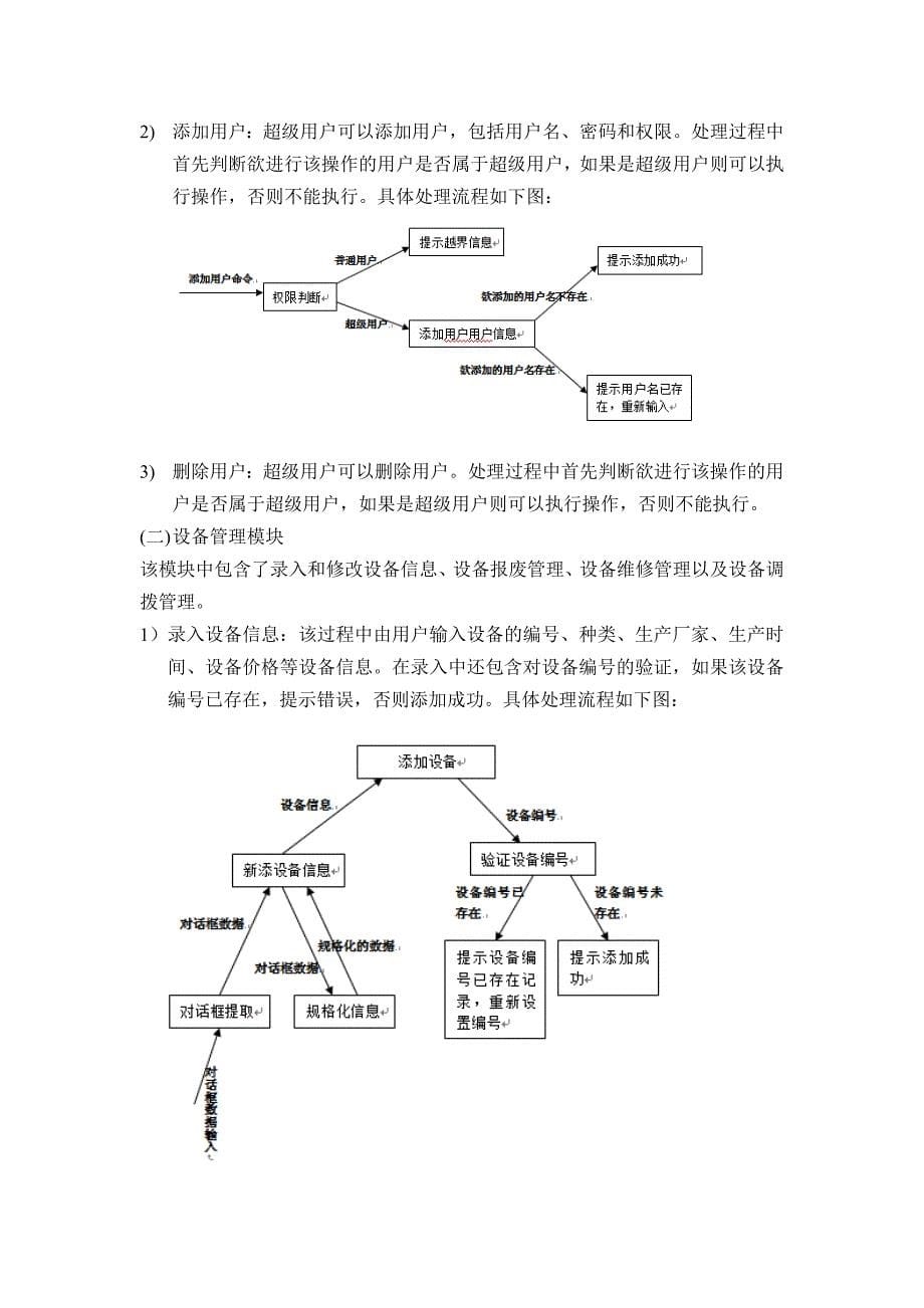 设备管理系统软件课设设计报告_第5页