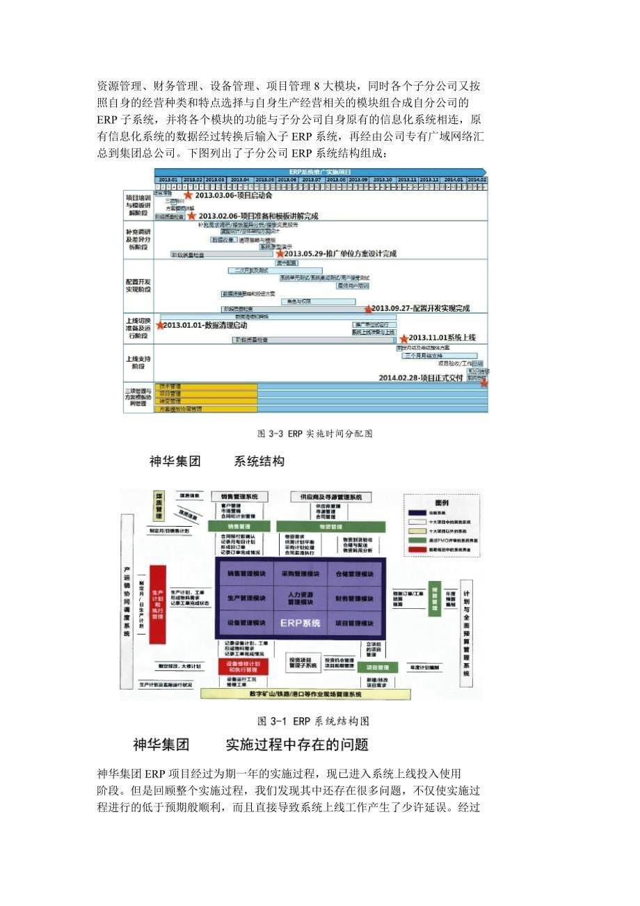 神华集团ERP项目实施方案改进措施_第5页