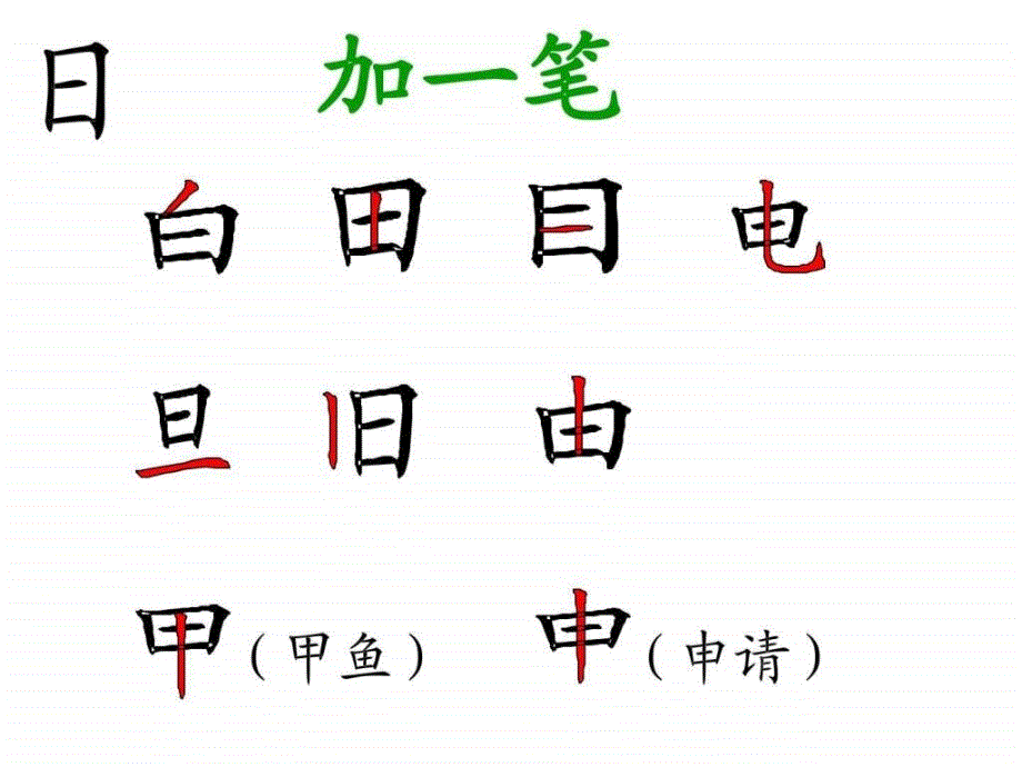 人教版一年级下语文园地六上课用_2_第4页