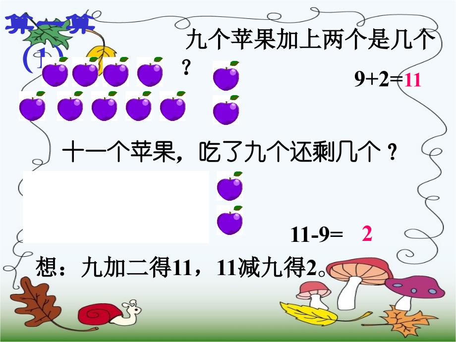 人教版小学一年级下册数学课件20以内退位减法新课标小学一年级下册_第4页