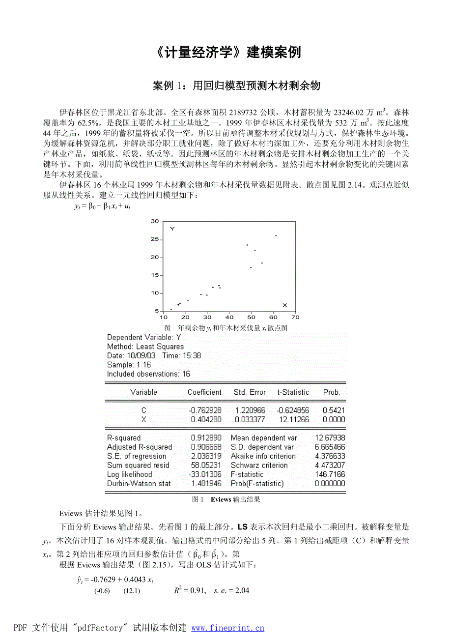 《计量经济学》建模案例_第1页