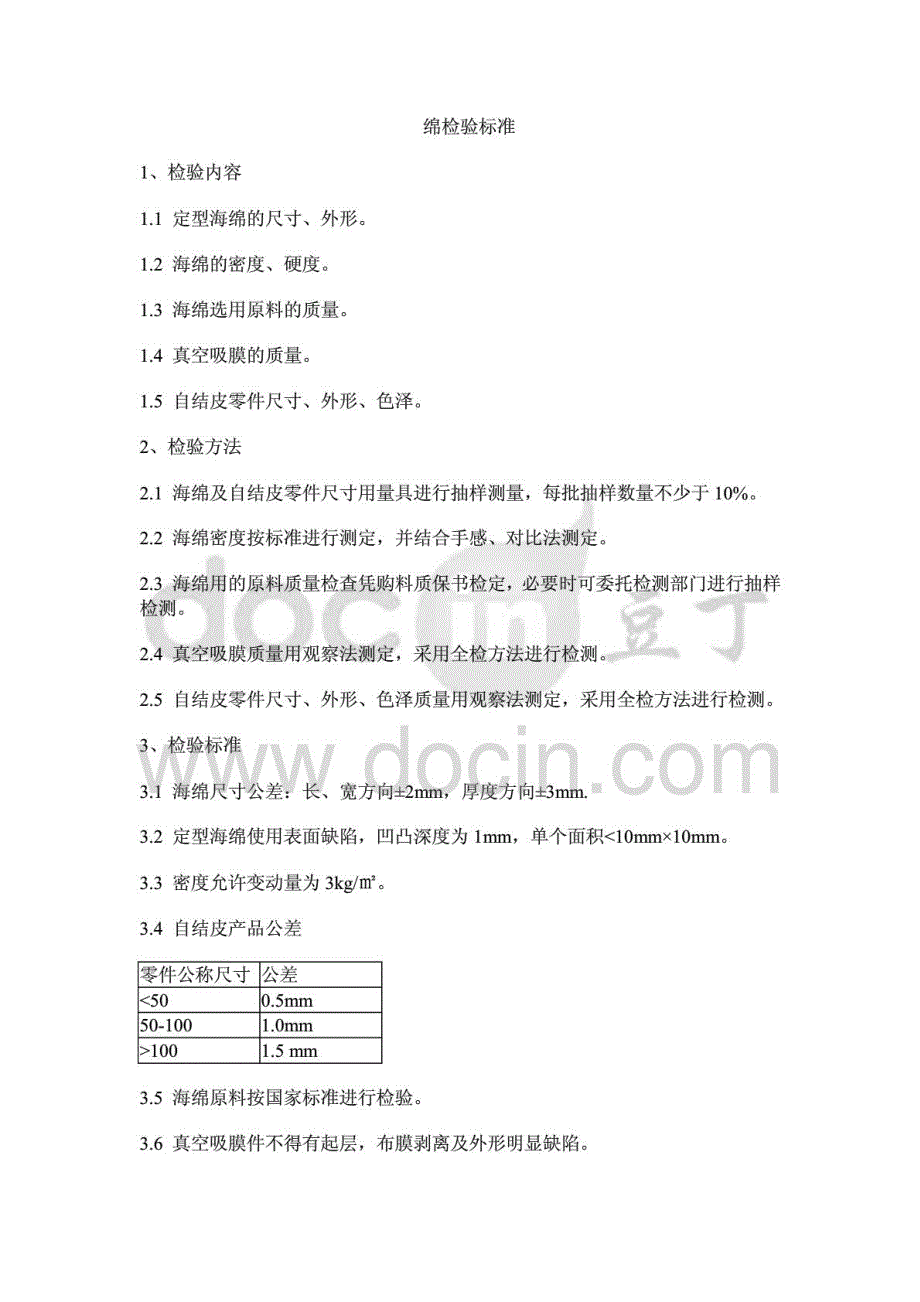 海绵检验标准_第1页