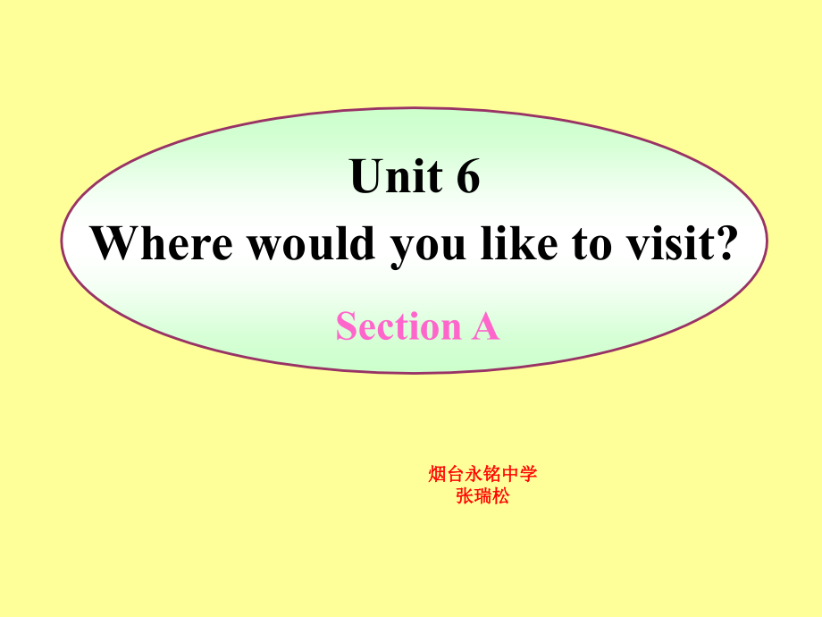 鲁教版初三下unit6sectiona_第1页